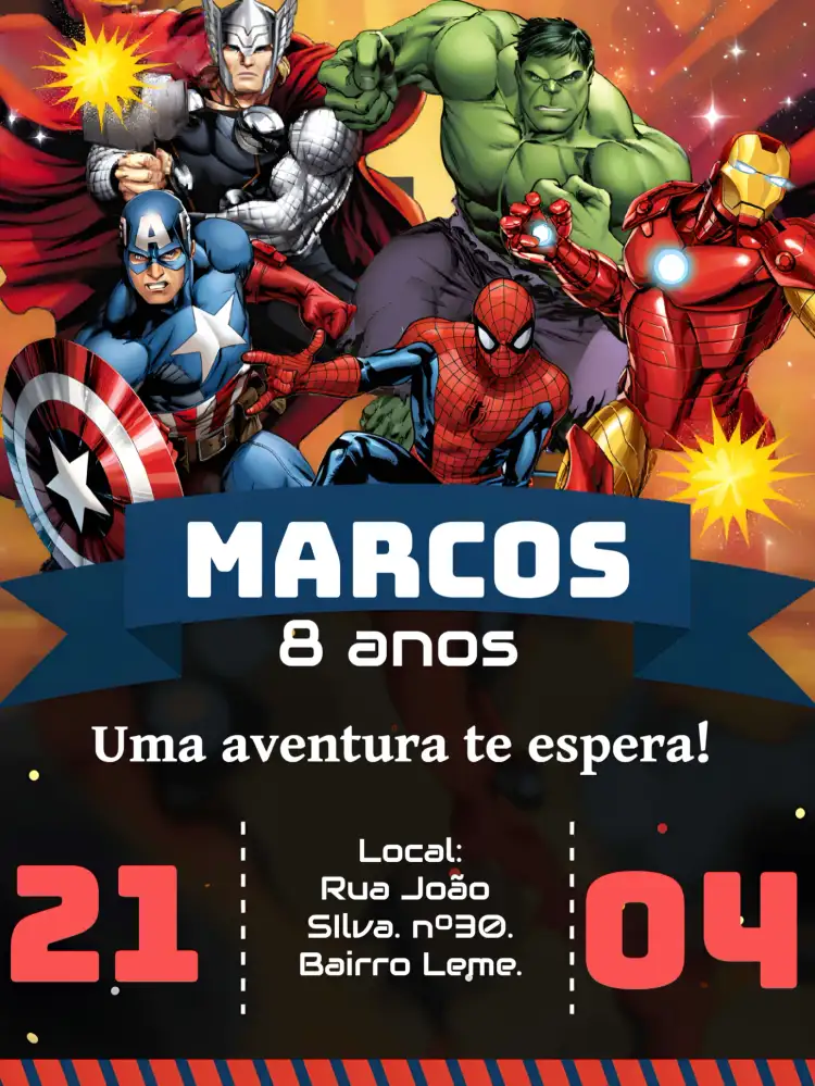 Os Vingadores Amarelo