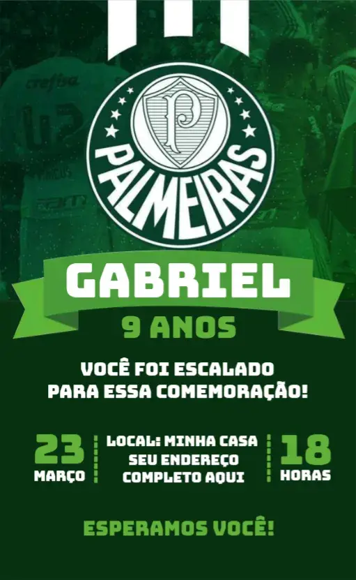 Convite Palmeiras 1