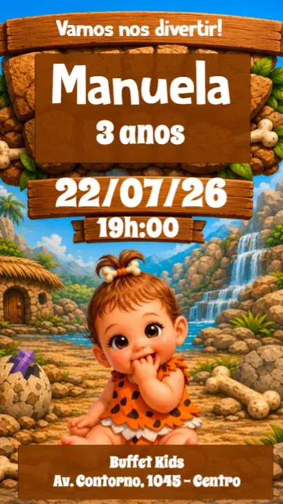 Invitación Pedrita – tema Cumpleaños Infantil colorido, divertido, lúdico, moderno, temático, infantil