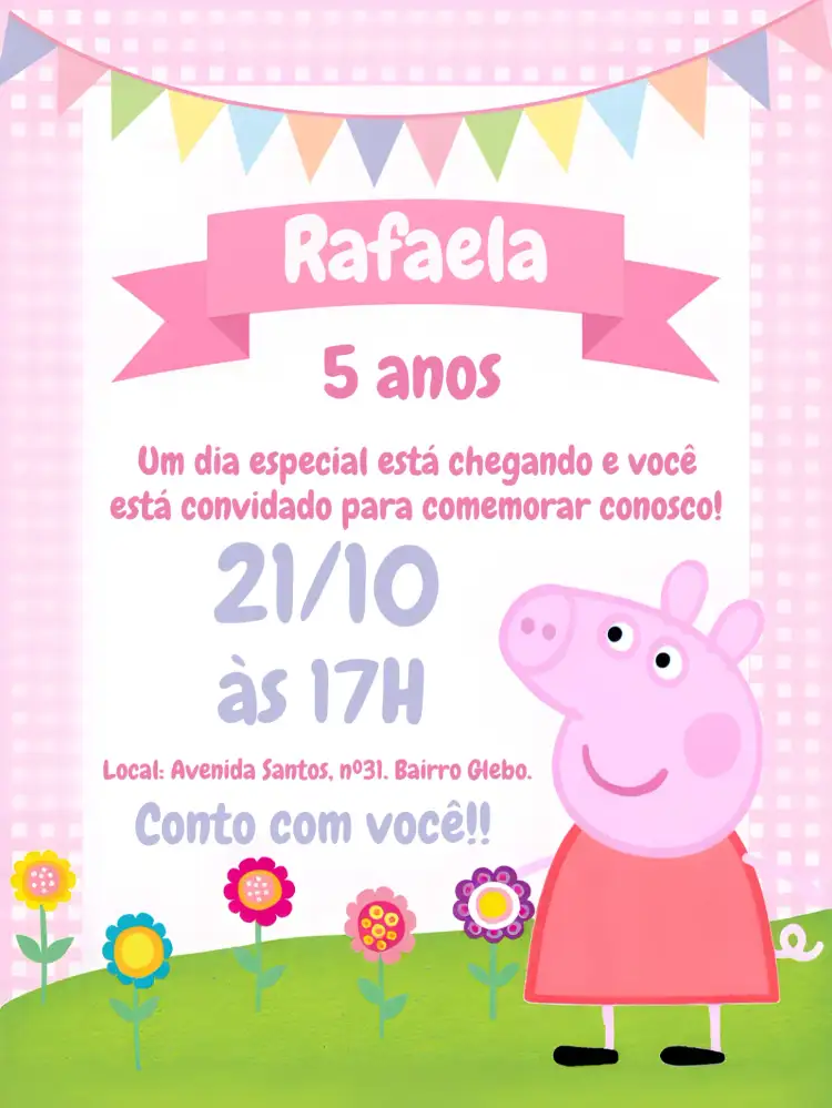 Peppa Pig Infantil