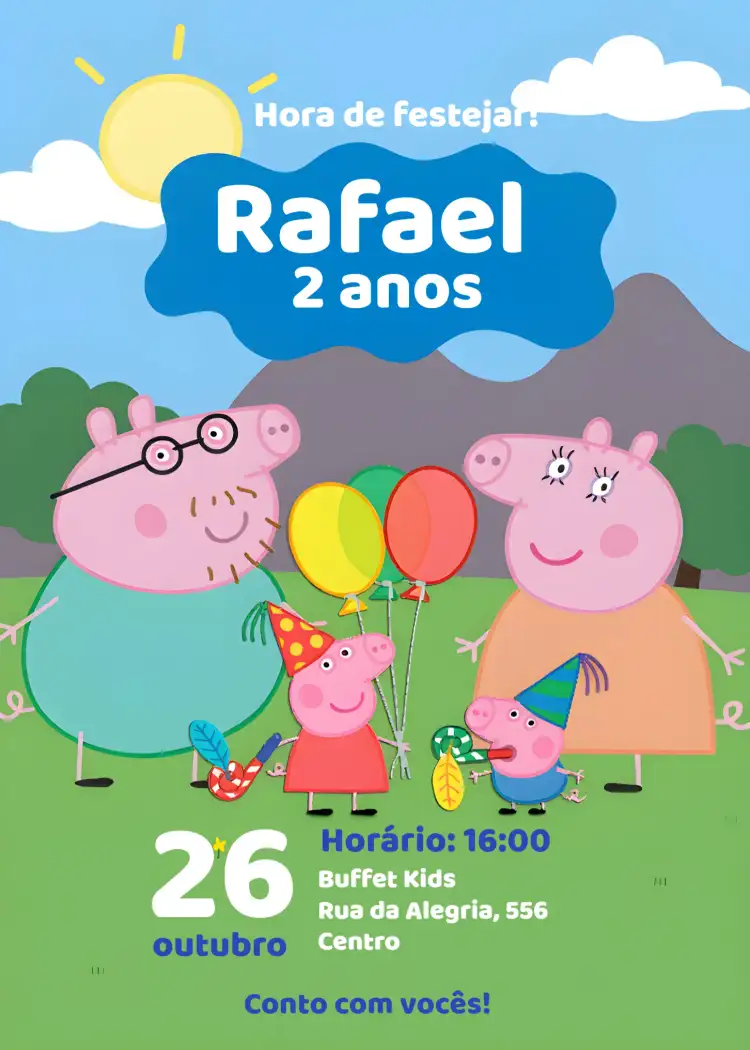 Peppa Pig Menino