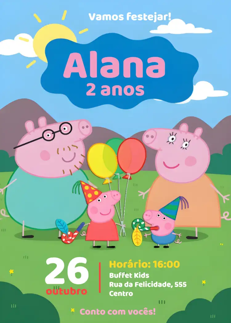 Peppa Pig Rosa
