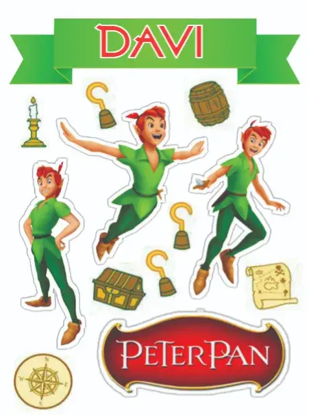 Peter Pan invitation