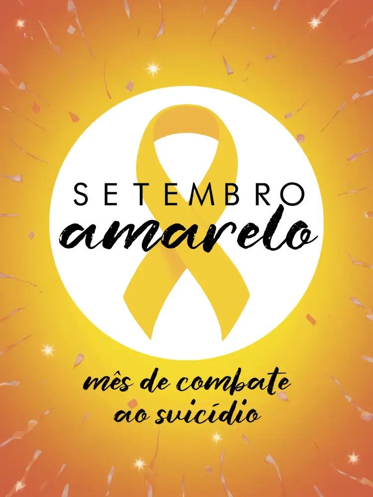 Convite Post De Setembro Amarelo Campanha