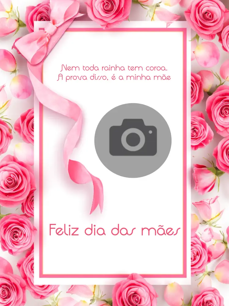 Convite Post Dia Das Mães Com Foto Presente