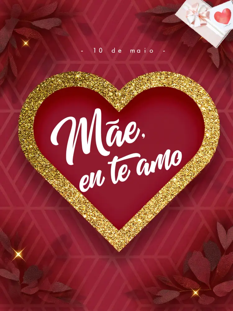 Convite Post Dia Das Mães Coração