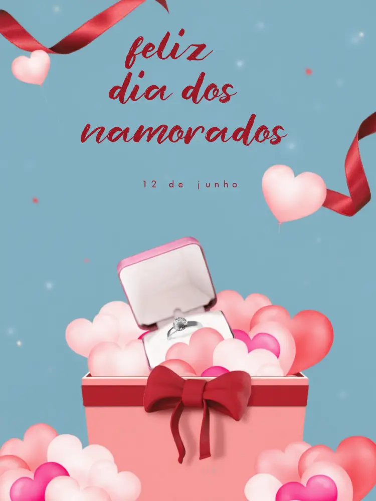 Convite Post Dia Dos Namorados Apaixonados