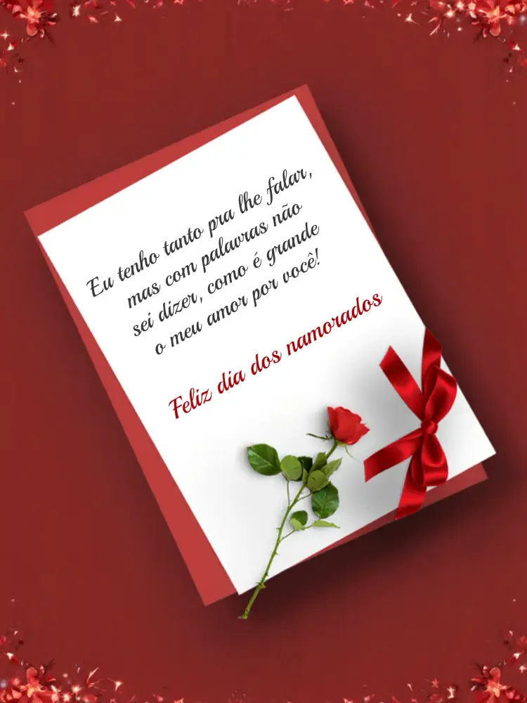 Convite Post Dia Dos Namorados Casal