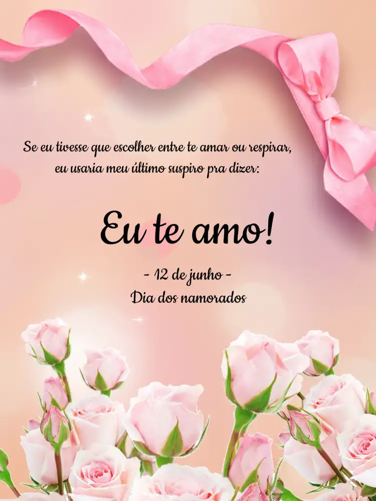 Convite Post Dia Dos Namorados Casal