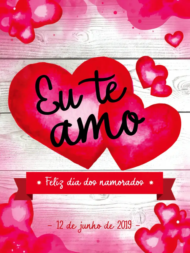 Convite Post Dia Dos Namorados Casal