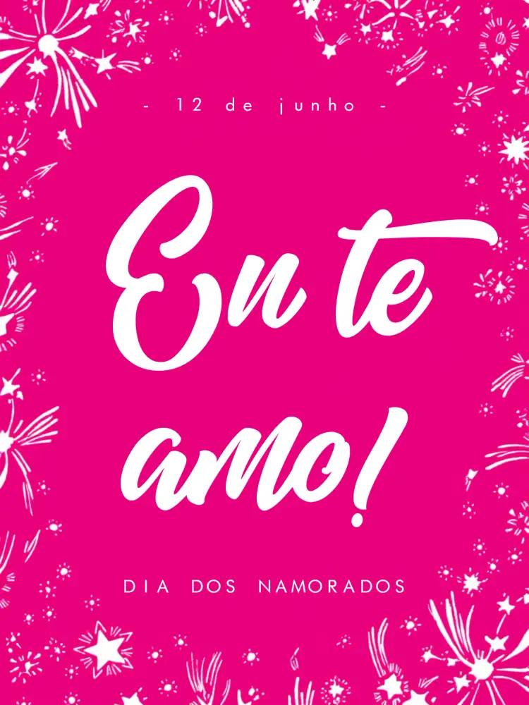 Convite Post Dia Dos Namorados Casal – tema Mais pesquisados vermelho, romântico, corações, moderno, ilustrações minimalistas