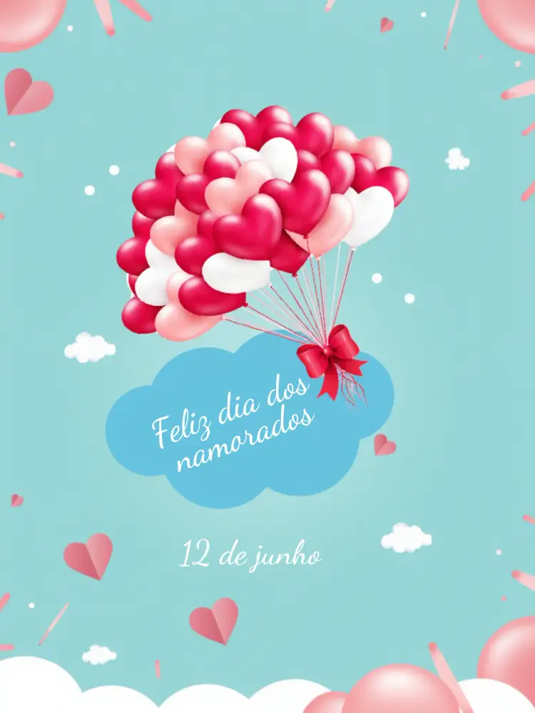 Convite Post Dia Dos Namorados Casal