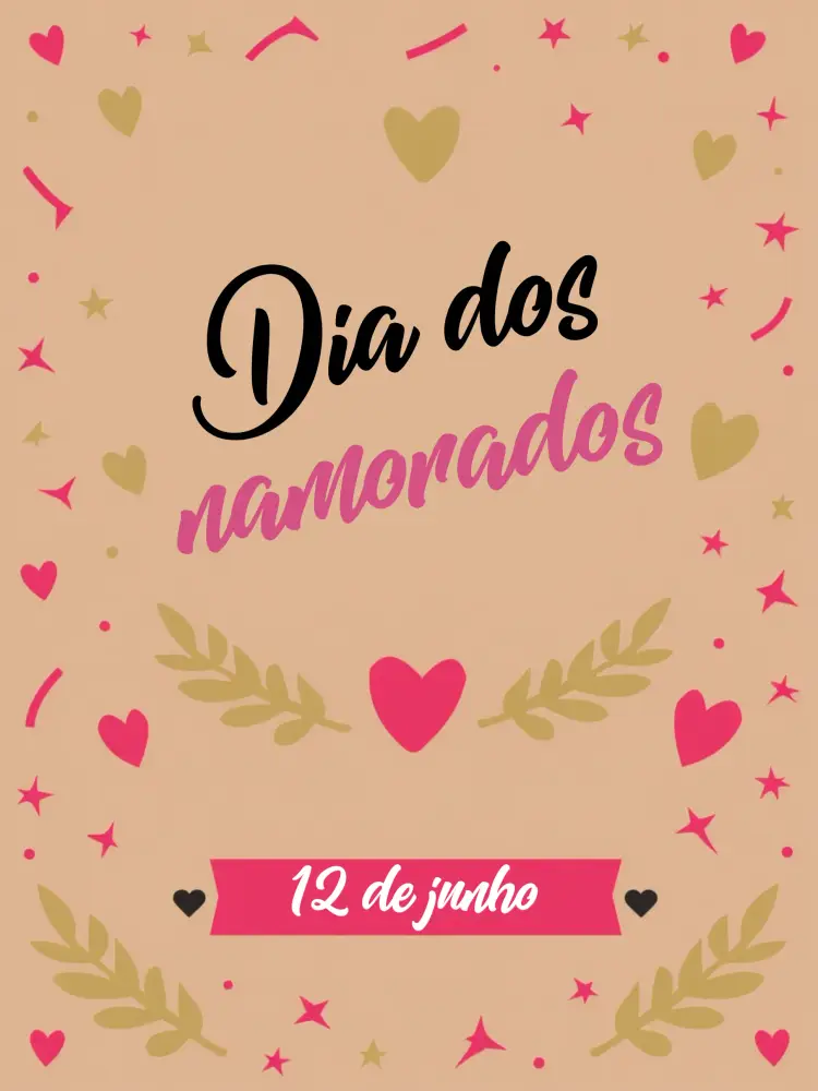 Convite Post Dia Dos Namorados Junho