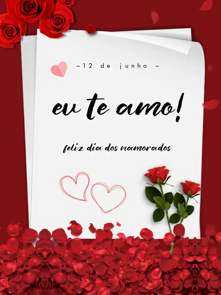 Convite Post Dia Dos Namorados Junho