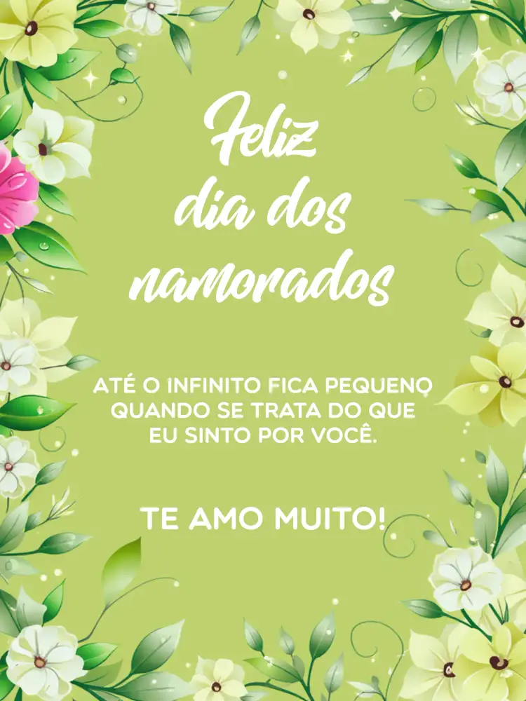 Convite Post Dia Dos Namorados União – tema Mais pesquisados romântico, moderno, minimalista, colorido, floral