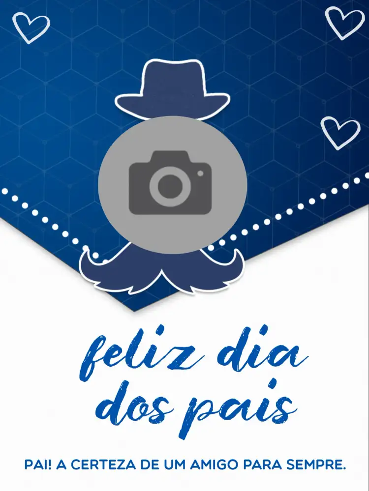 Convite Post Dia Dos Pais Com Foto Família – tema Mais pesquisados familiar, moderno, alegre, minimalista, colorido