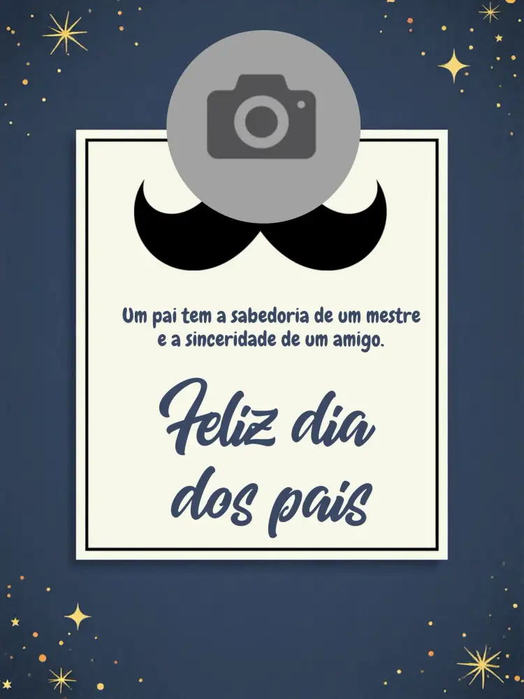 Convite Post Dia Dos Pais Com Foto Homenagem – tema Mais pesquisados moderno, acolhedor, colorido, familia, minimalista
