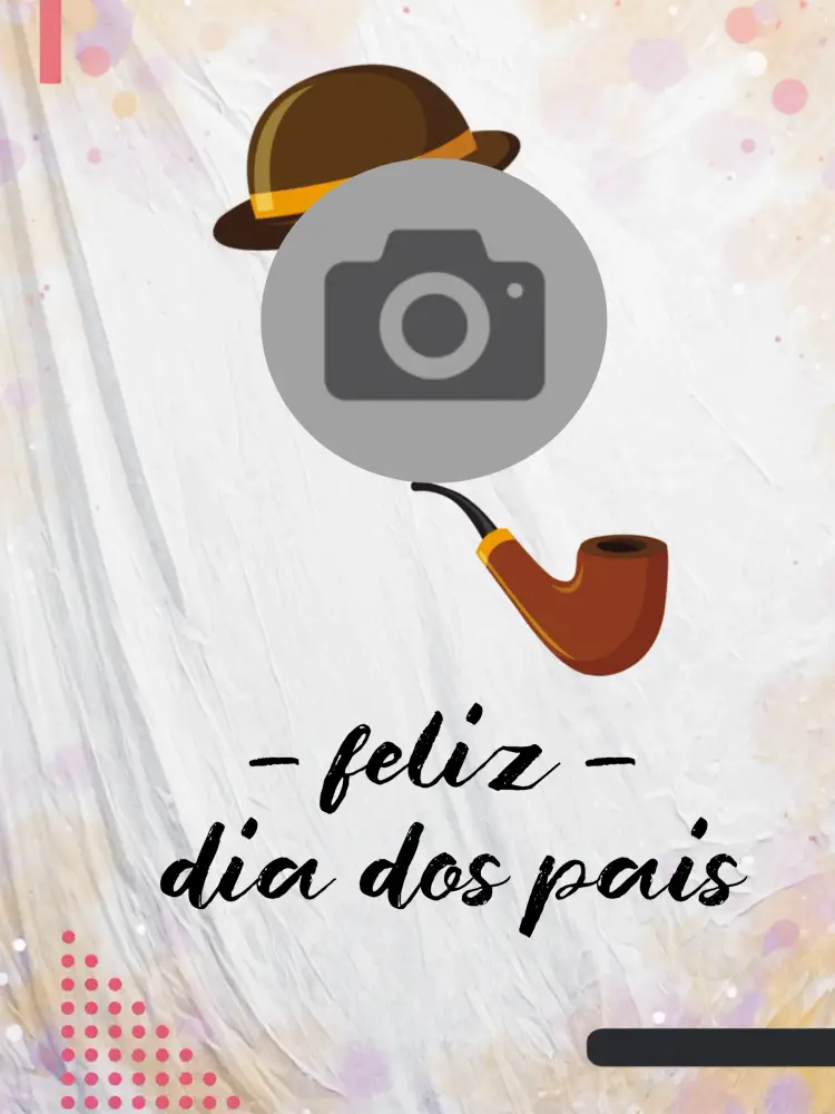 Convite Post Dia Dos Pais Com Foto Homenagem