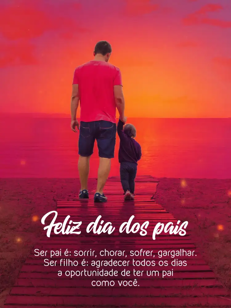 Convite Post Dia Dos Pais Família – tema Mais pesquisados moderno, minimalista, corações, colorido, sutil, familiar