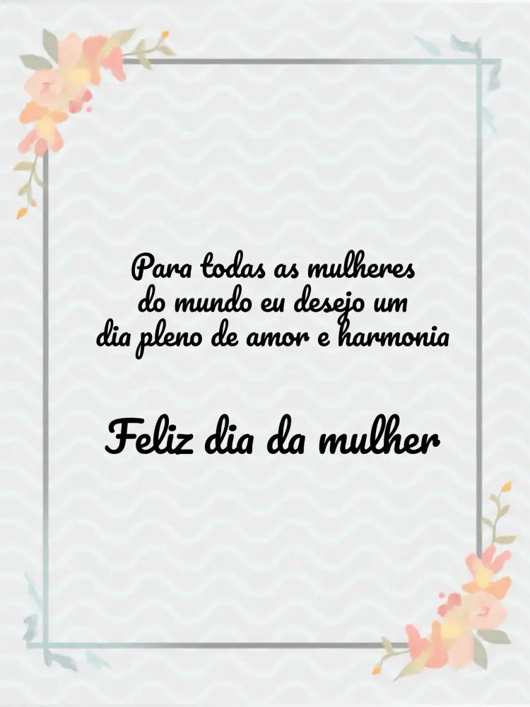Convite Post Dia Internacional Da Mulher Feminino – tema Mais pesquisados floral, delicado, moderno, feminino, colorido