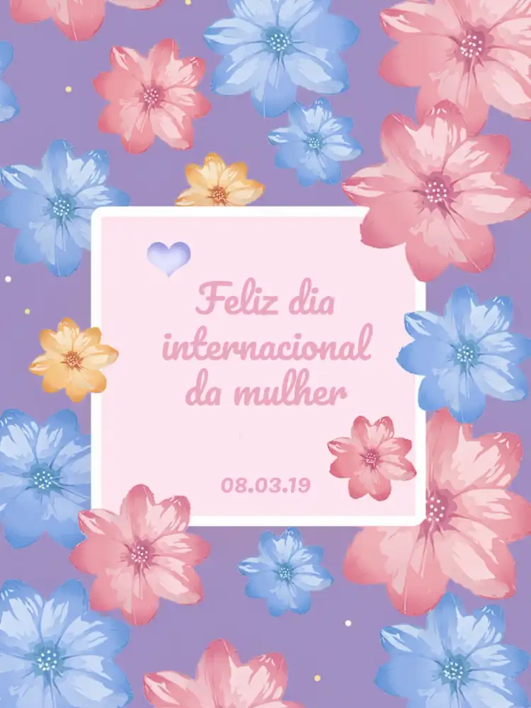 Post Dia Internacional Da Mulher Flor