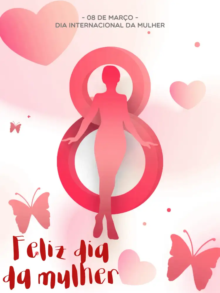 Post Dia Internacional Da Mulher Rosa