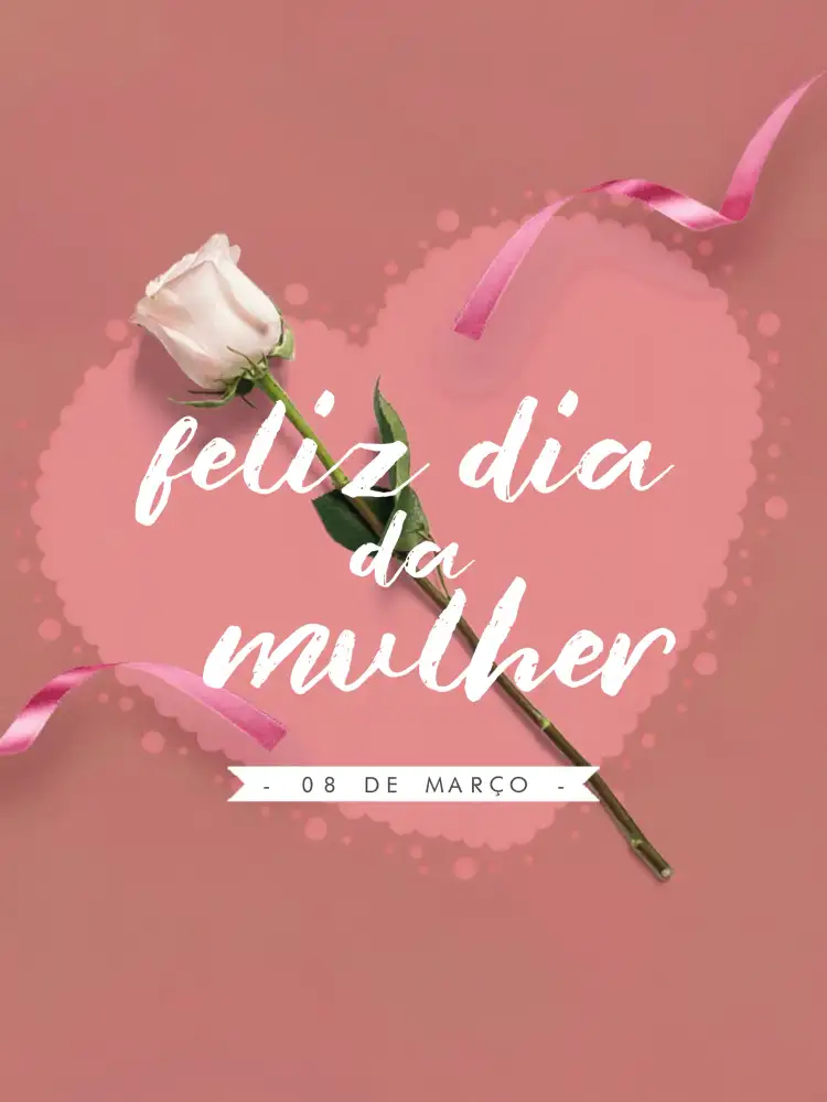 Post Dia Internacional Da Mulher Rosa
