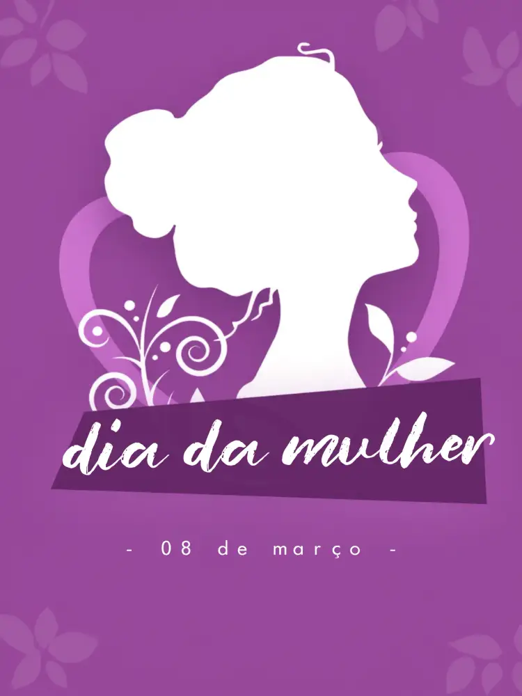 Convite Post Dia Internacional Da Mulher Trabalhadora – tema Mais pesquisados floral, feminino, rosa, moderno, elegante