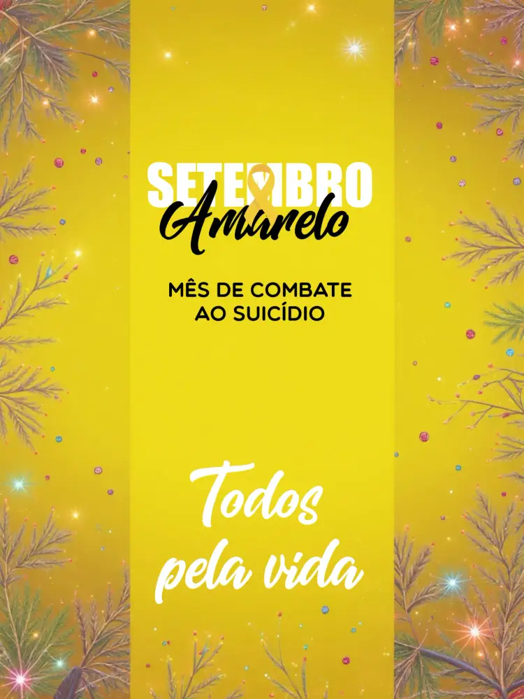 Convite Post Para Campanha Setembro Amarelo Ajuda