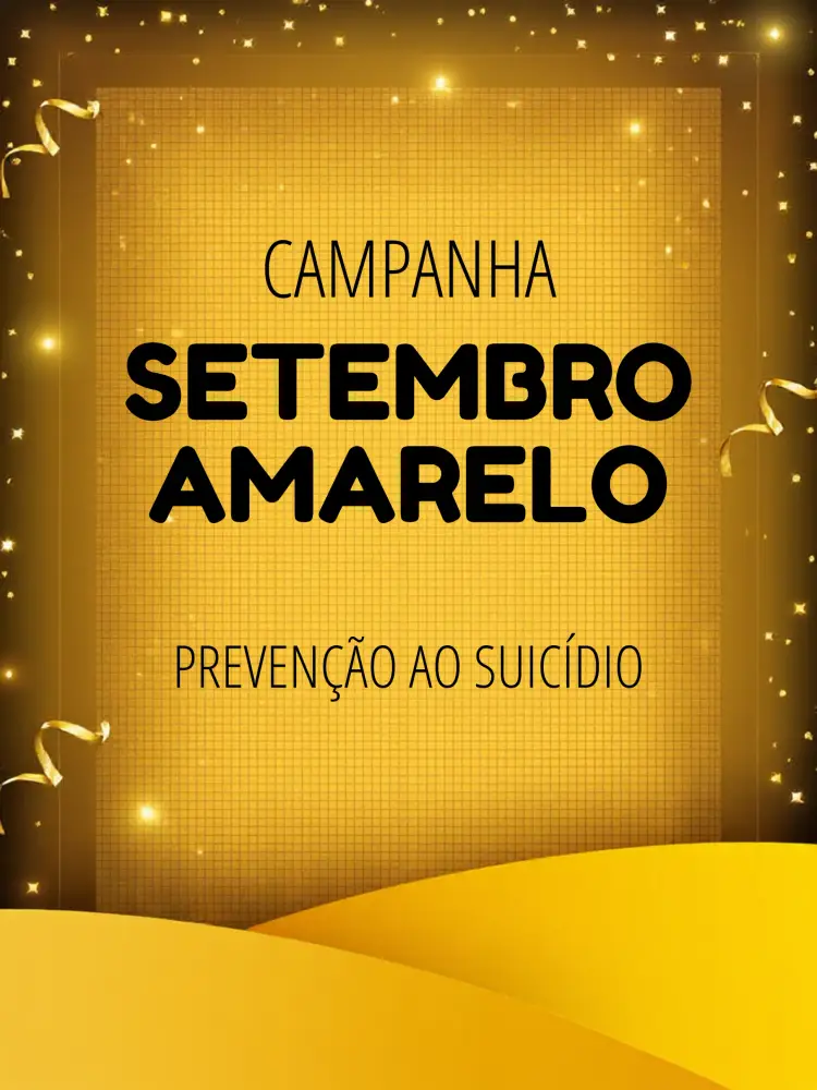 Convite Post Para Campanha Setembro Amarelo Combate