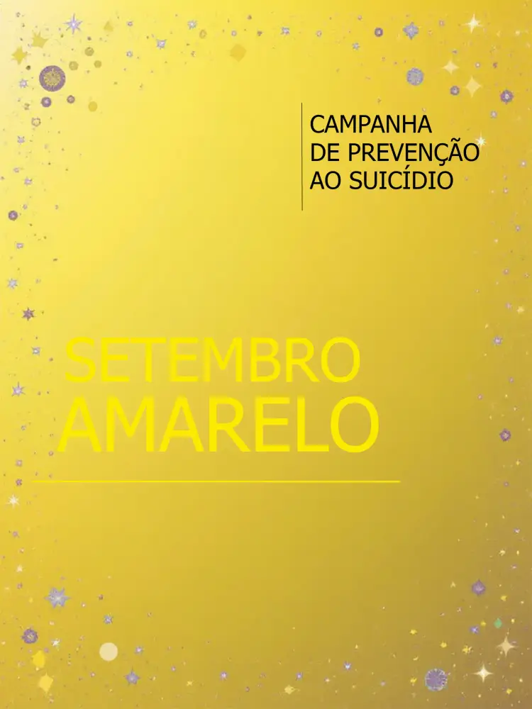 Convite Post Para Campanha Setembro Amarelo Combate