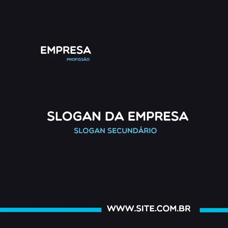 Convite Post Para Empresas Abstrato