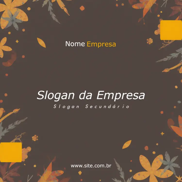 Convite Post Para Empresas Abstrato Logomarca