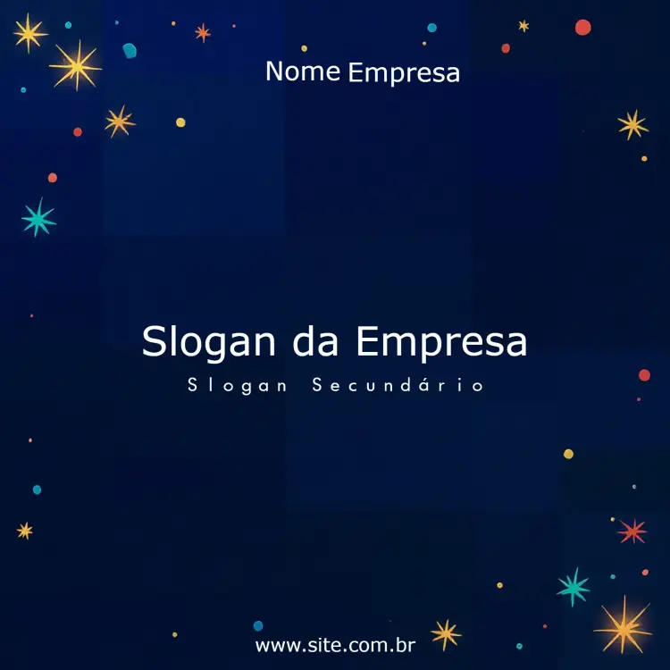 Convite Post Para Empresas Abstrato Nome