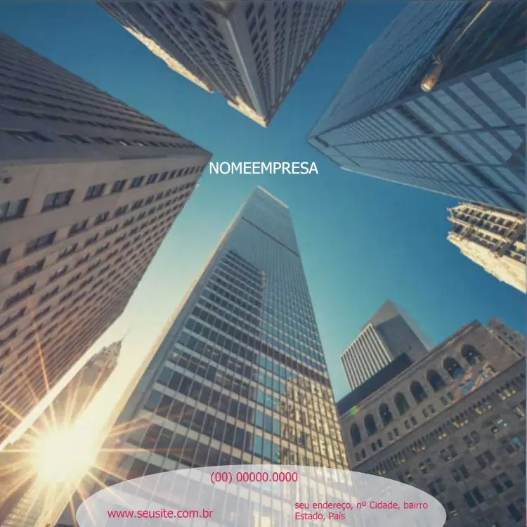 Convite Post Para Empresas Abstrato Preto