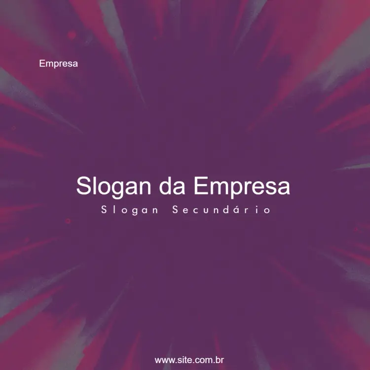 Convite Post Para Empresas Abstrato Rosa