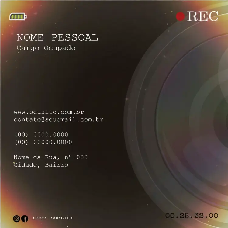 Convite Post Para Empresas Gravadora Cinza