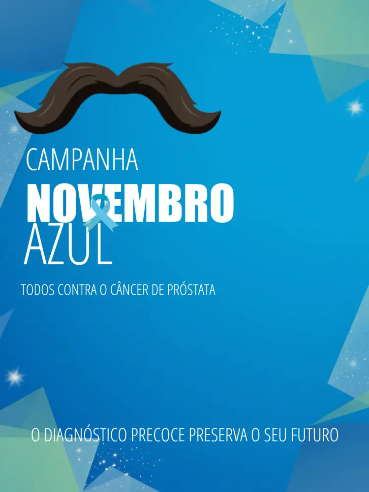 Convite Post Para Novembro Azul Cuidados
