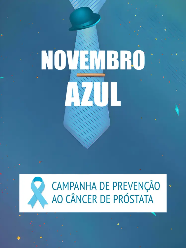Convite Post Para Novembro Azul Saúde