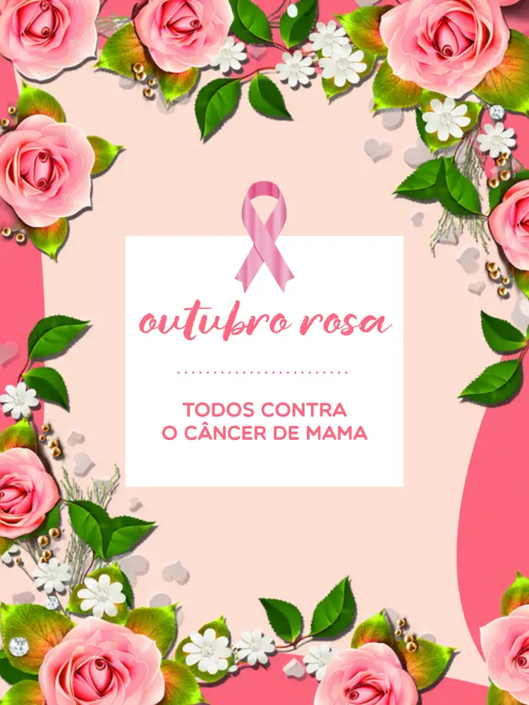 Convite Post Para Outubro Rosa Câncer