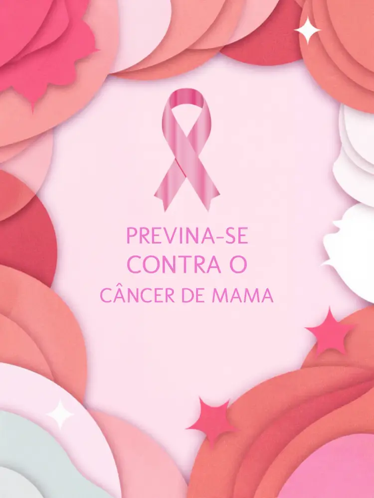 Convite Post Para Outubro Rosa Câncer