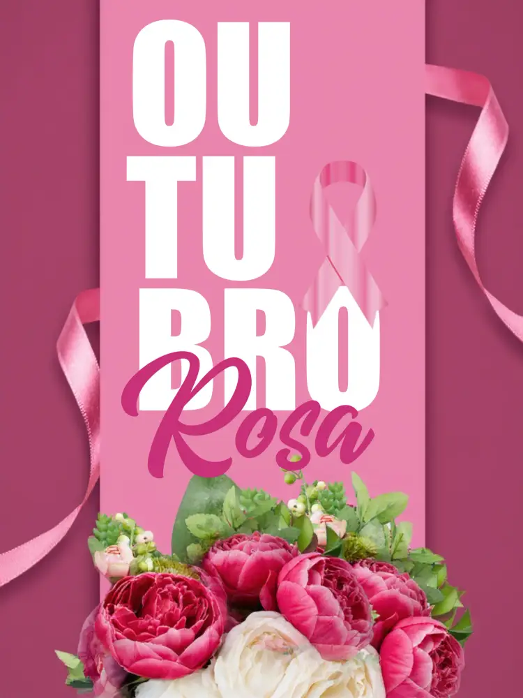 Convite Post Para Outubro Rosa Câncer