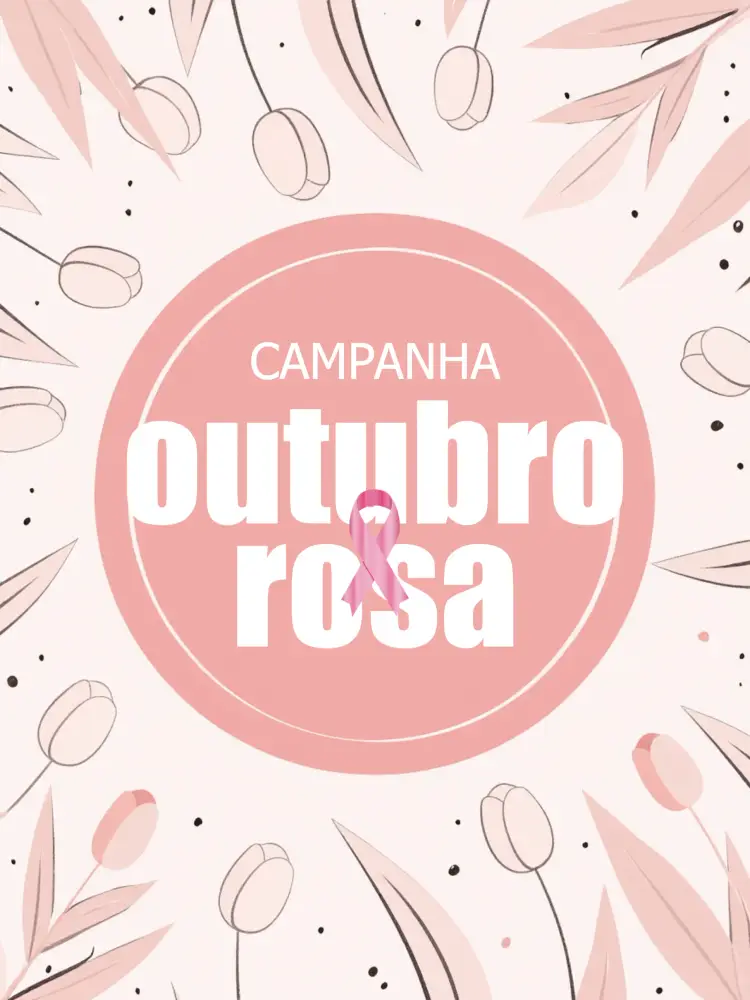 Convite Post Para Outubro Rosa Mama