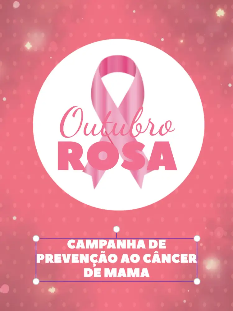 Convite Post Para Outubro Rosa Mama – tema Mais pesquisados rosa, minimalista, moderno, informativo, floral