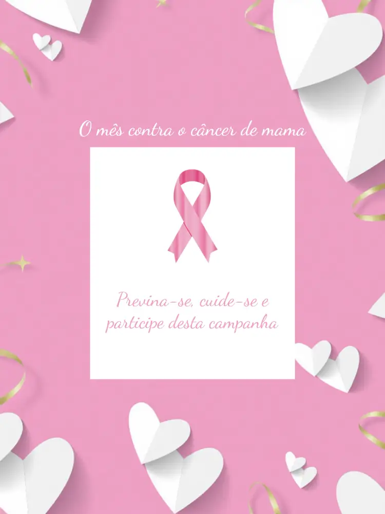 Convite Post Para Outubro Rosa Mulher