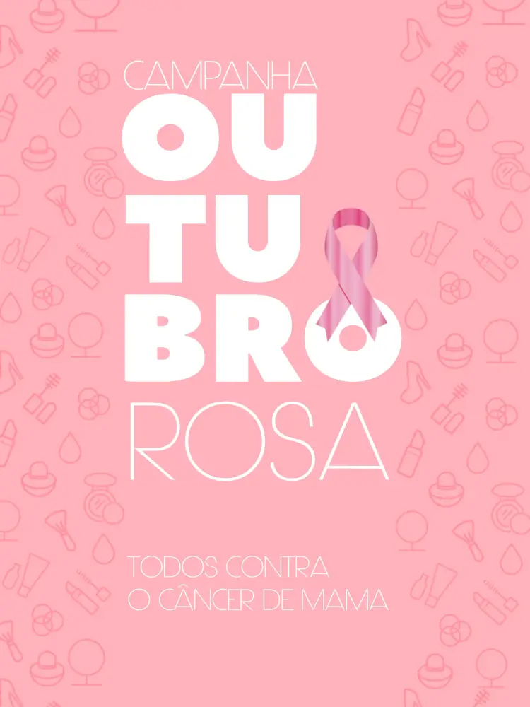 Convite Post Para Outubro Rosa Saúde