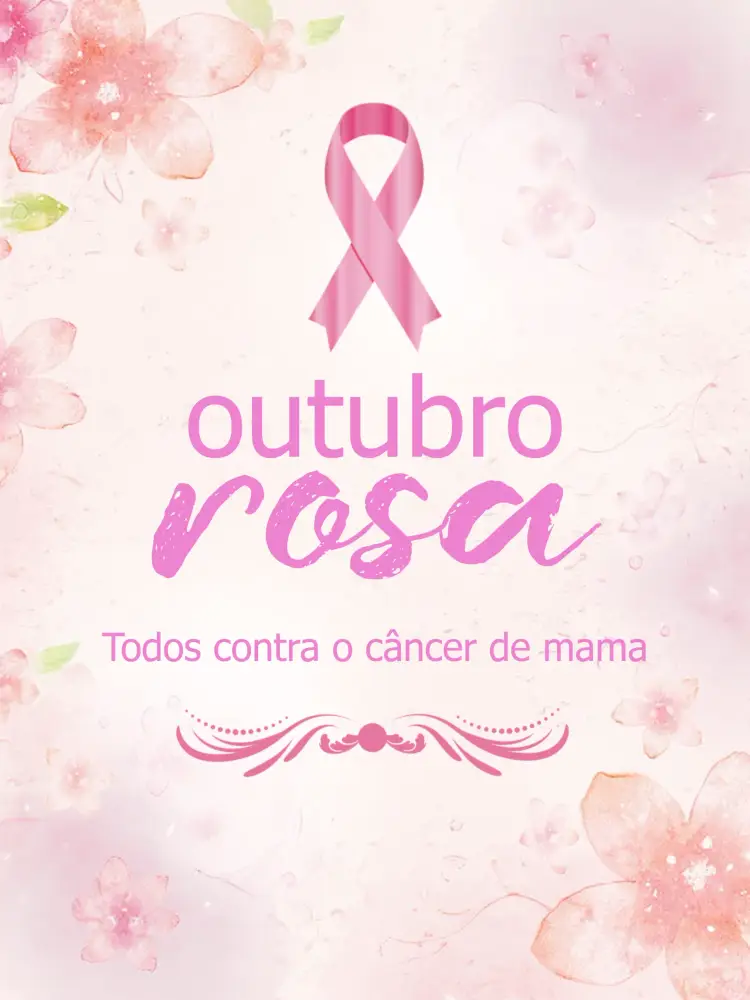Convite Post Para Outubro Rosa Saúde
