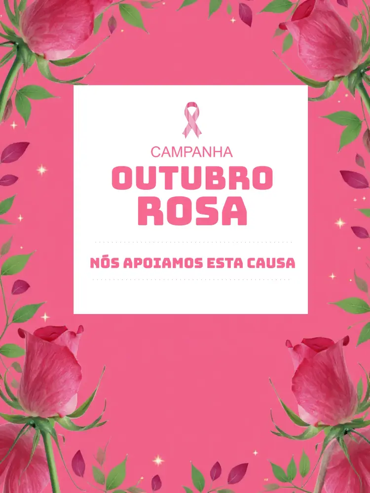Convite Post Para Outubro Rosa Saúde