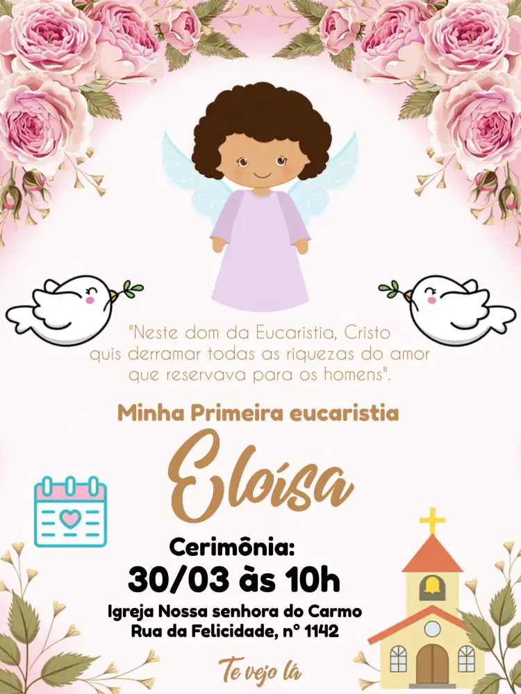 Primeira Eucaristia Flor