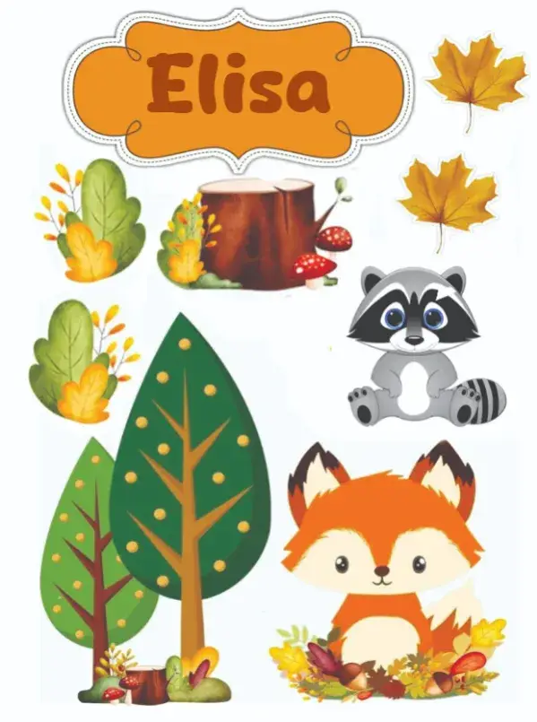 Little Fox invitation